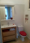 Salle de bain Chambre Coquelicot - Chambres d'hôtes Le Lamartine Saumur
