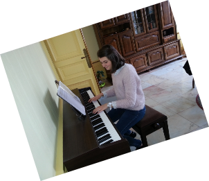 Chambres d'hôtes Le Lamartine à Saumur - le Piano