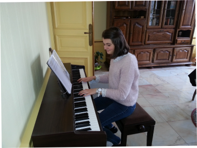 Chambres d'hôtes Le Lamartine à Saumur - le Piano