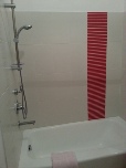 Baignoire Chambre coquelicot - chambres d'hôtes Le Lamartine Saumur